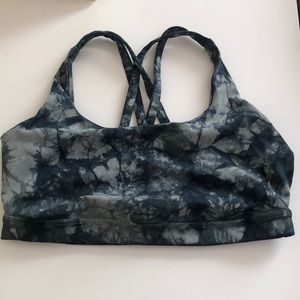 Lululemon Energy Bra Shibori Size 10